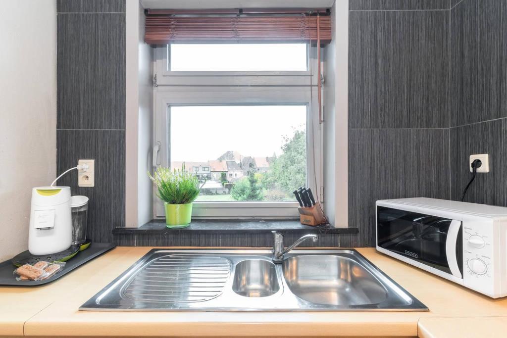 Charmant Appartement Met Zicht Damse Vaart @Brugge Bruges Exterior foto